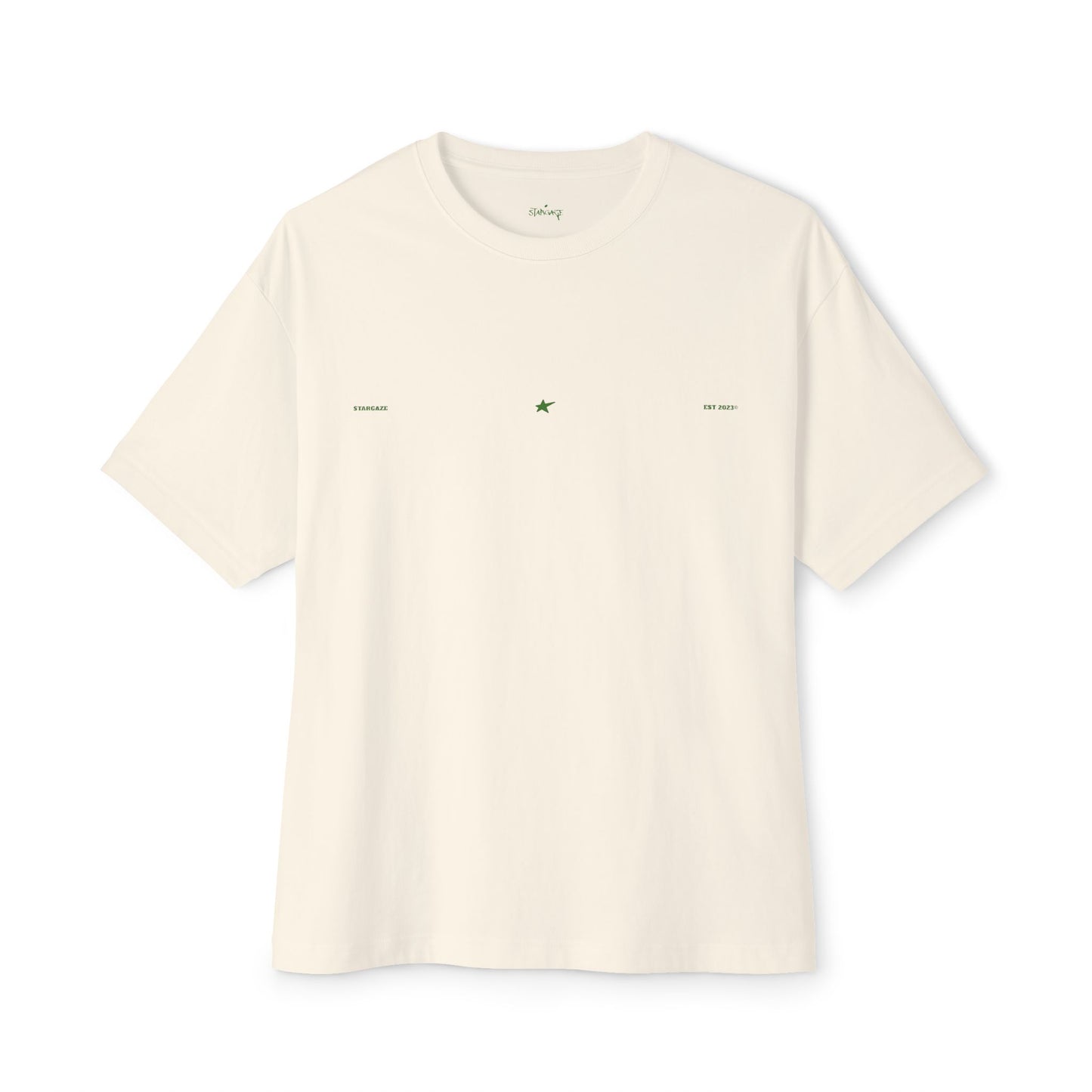 STARGAZE CREAM AND WHITE CLUB 97 OVERSIZED TEE